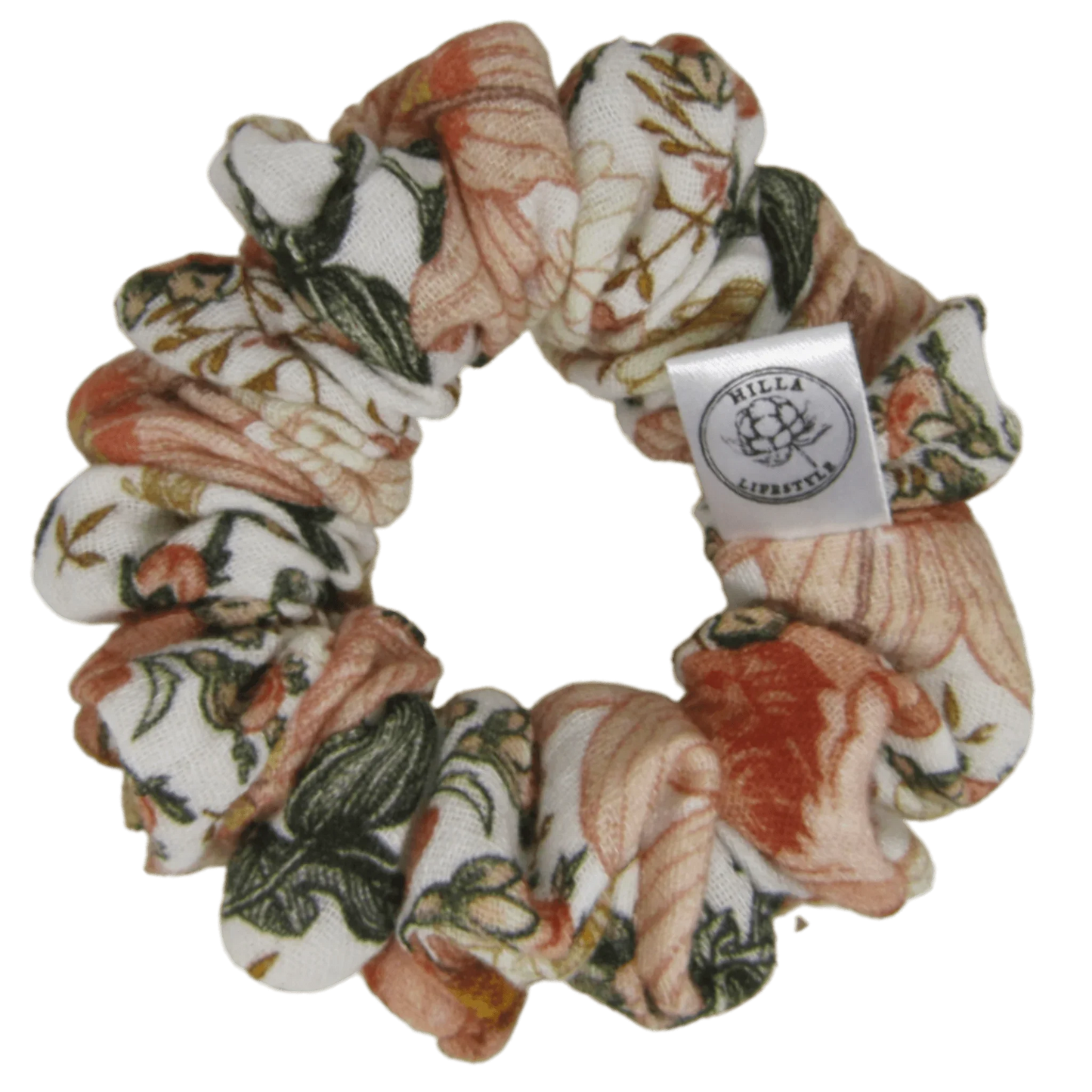 Mini, Musliini - Hilla Lifestyle - Mini Kukka harso scrunchie