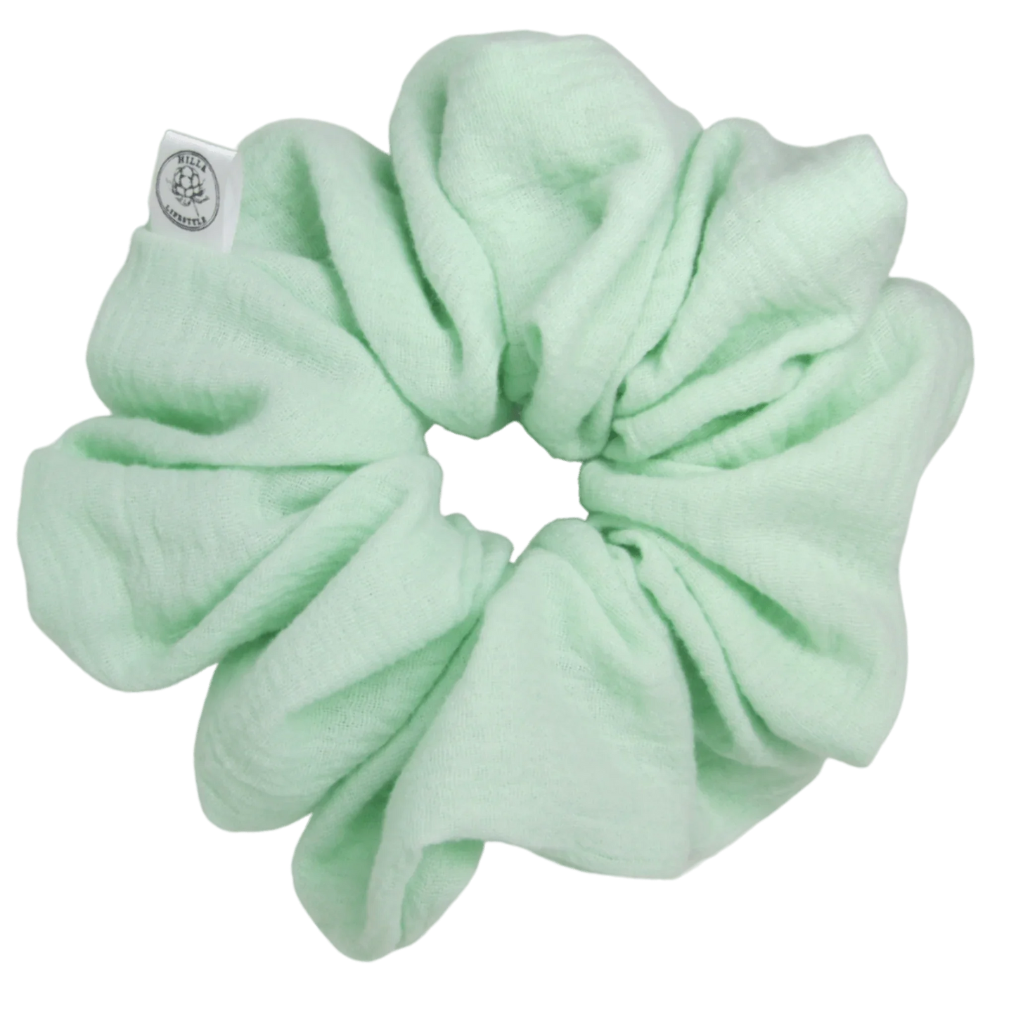 Musliini, XXL - Hilla Lifestyle - XXL Minttu harso scrunchie