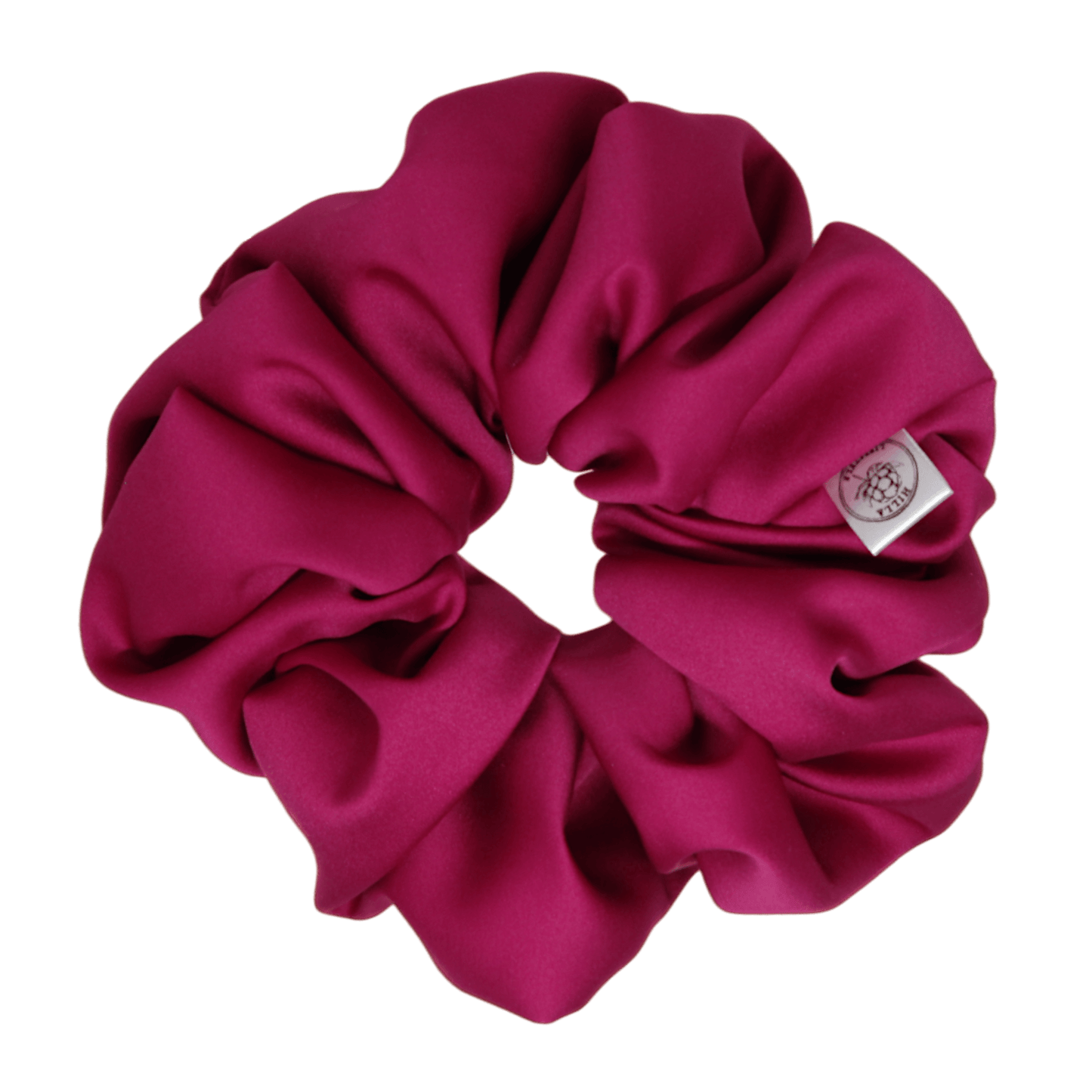 Mikrosatiini, XXL - Hilla Lifestyle - XXL Fuksia mikrosatiini scrunchie