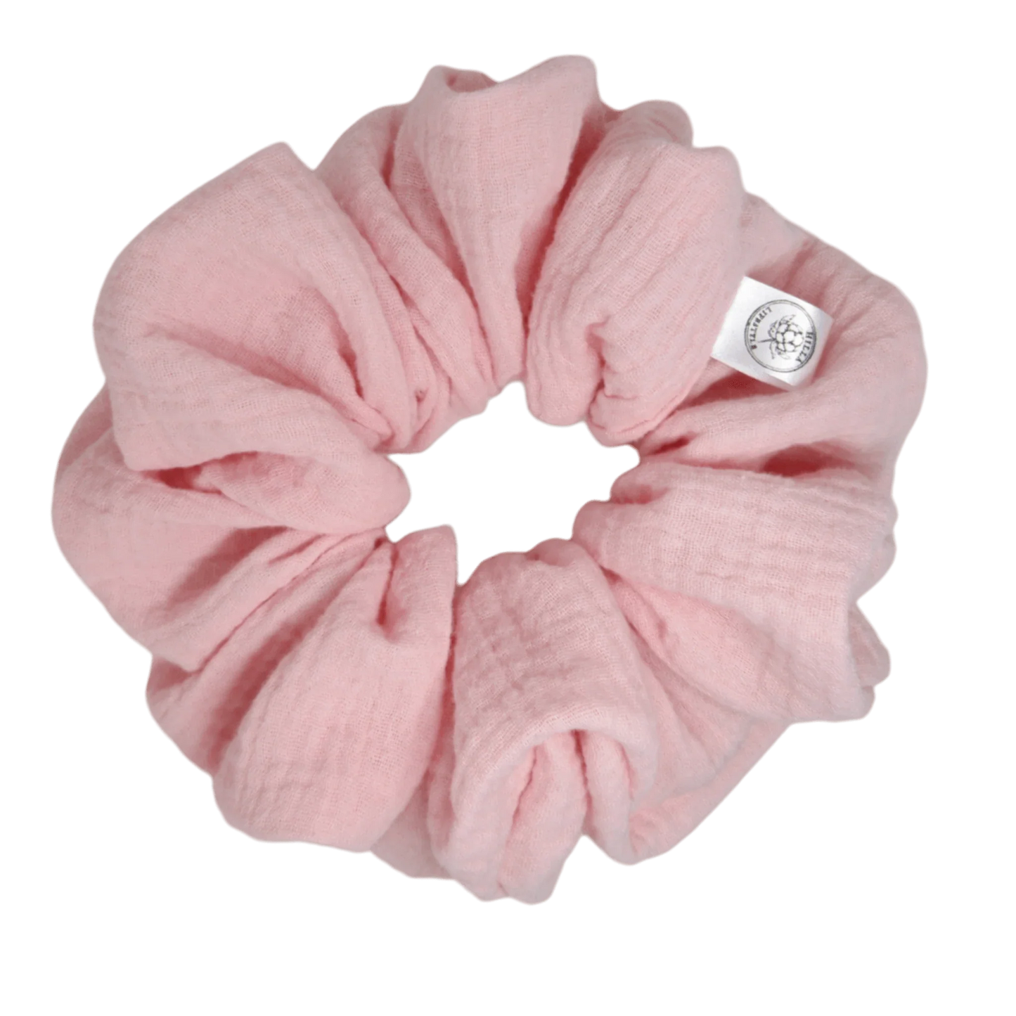 Musliini, XXL - Hilla Lifestyle - XXL Vaaleanpunainen harso scrunchie
