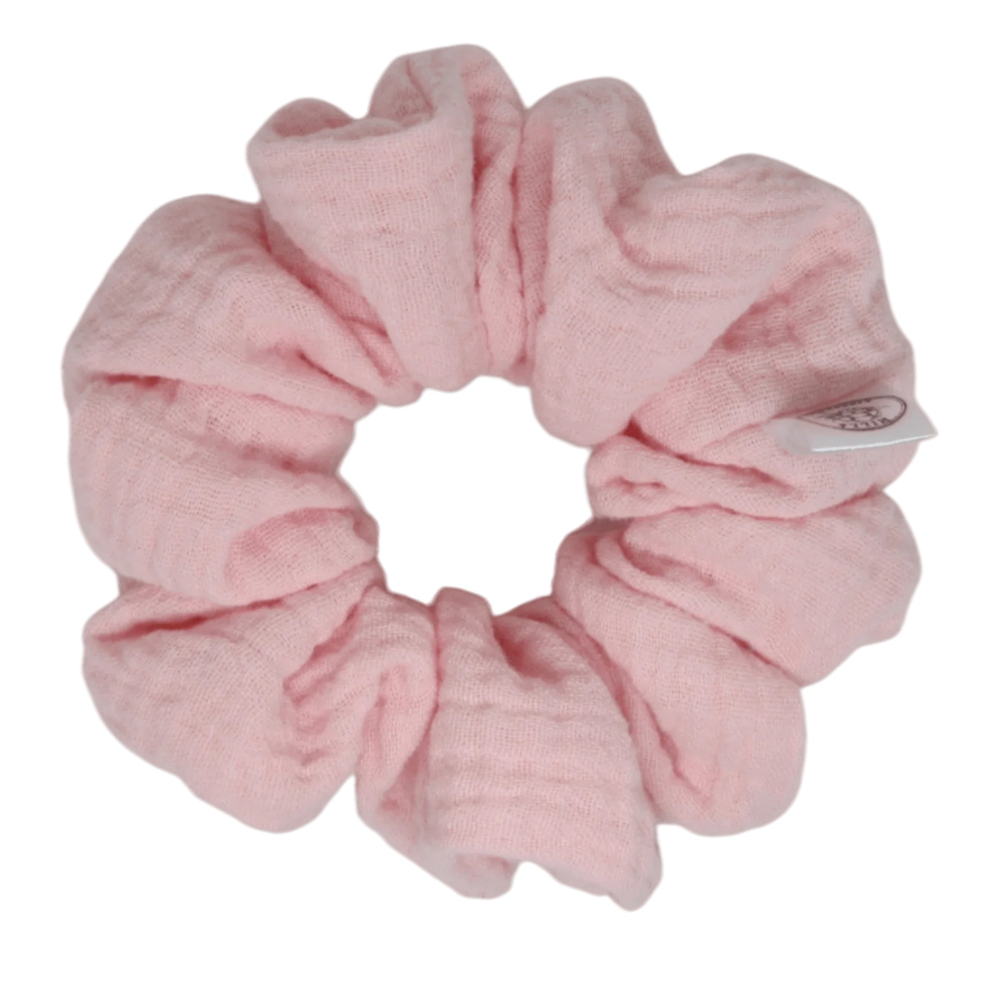 Musliini, Normaali - Hilla Lifestyle - Normaali Vaaleanpunainen harso scrunchie