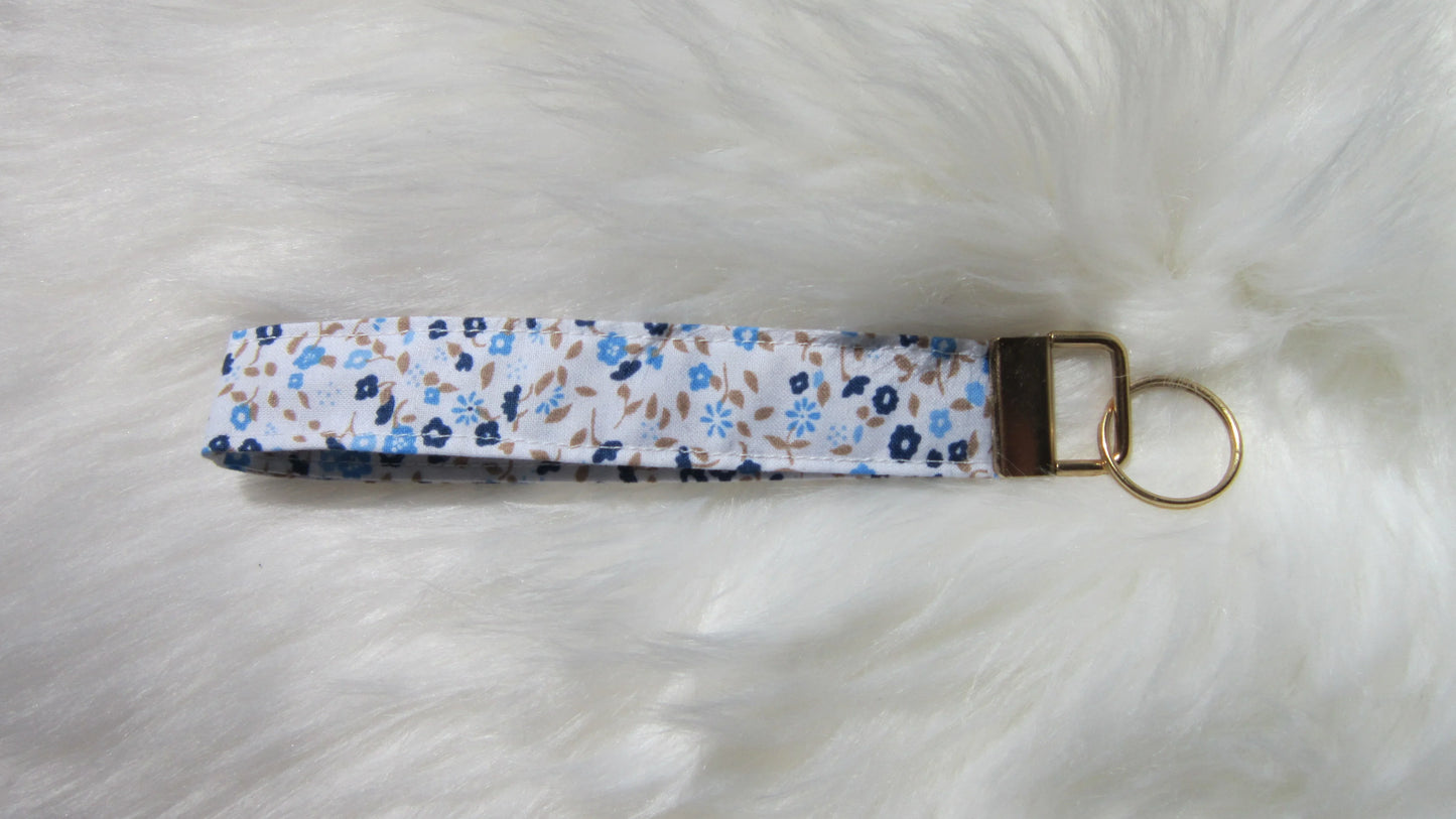 Wristlet - Hilla Lifestyle - Sininen kukka Wristlet avaimenperä