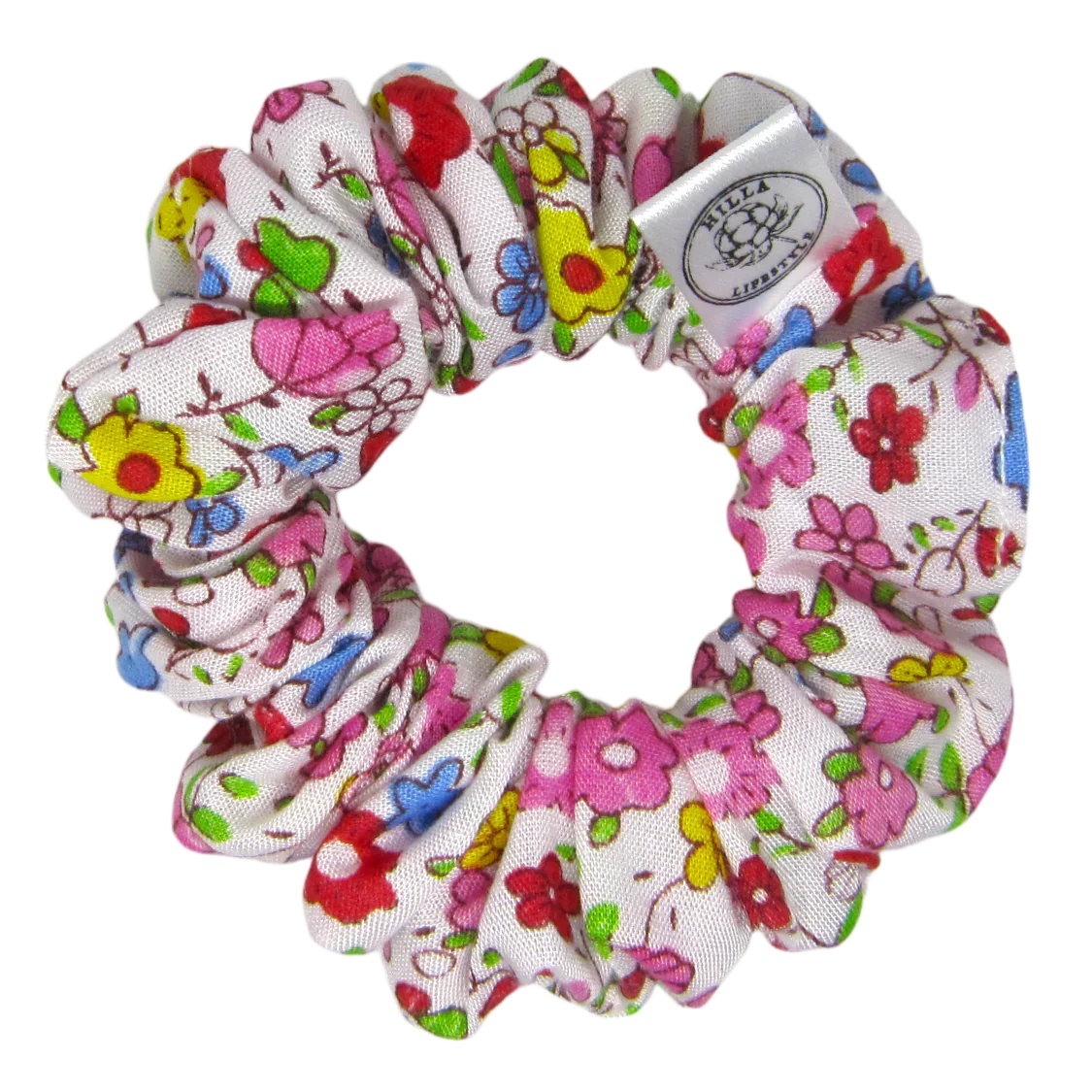 Mini Kukka viskoosi scrunchie