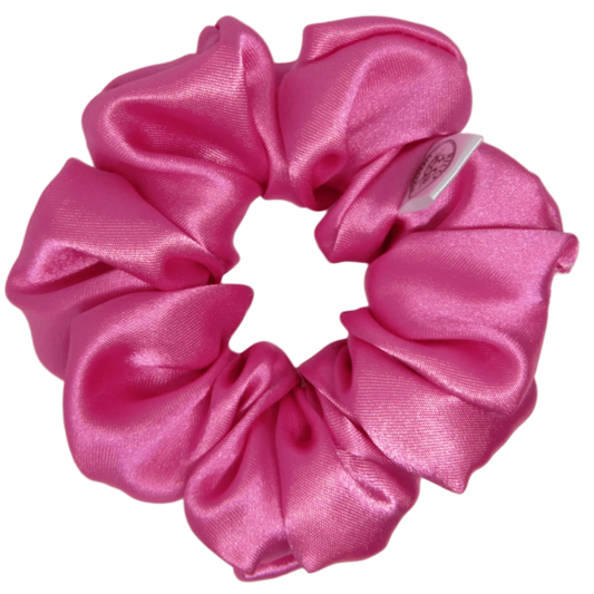 Normaali, Satiini - Hilla Lifestyle - Normaali Pinkki satiini scrunchie