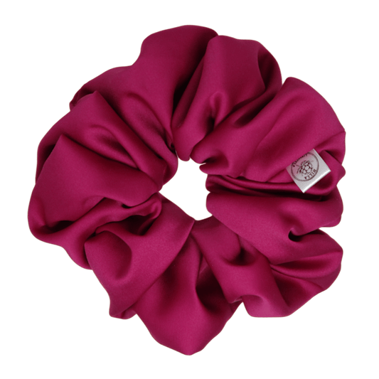Mikrosatiini, XXL - Hilla Lifestyle - XXL Fuksia mikrosatiini scrunchie