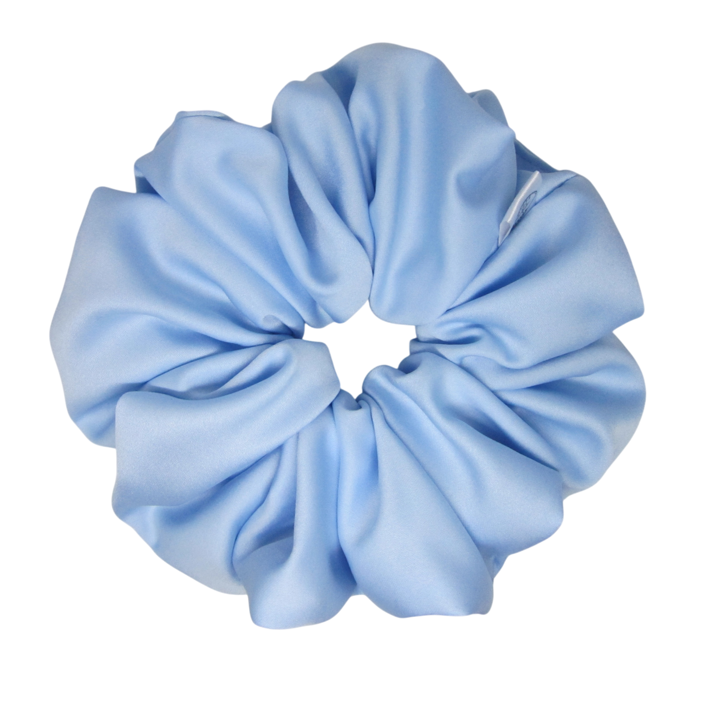 XXL Vaaleansininen mikrosatiini scrunchie - Hilla Lifestyle