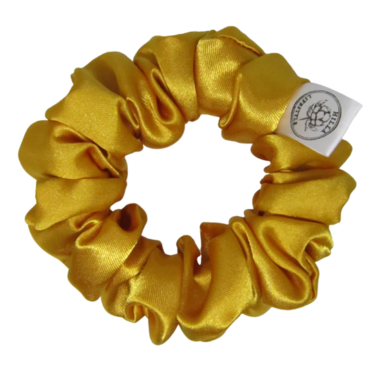 Mini, Satiini - Hilla Lifestyle - Mini Kulta satiini scrunchie