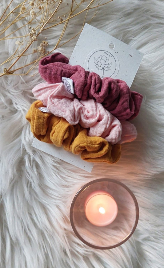 II-Laatuinen normaali scrunchie setti