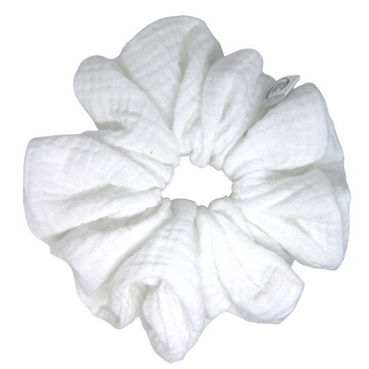 II-Laatuinen XXL Vanilja harso scrunchie