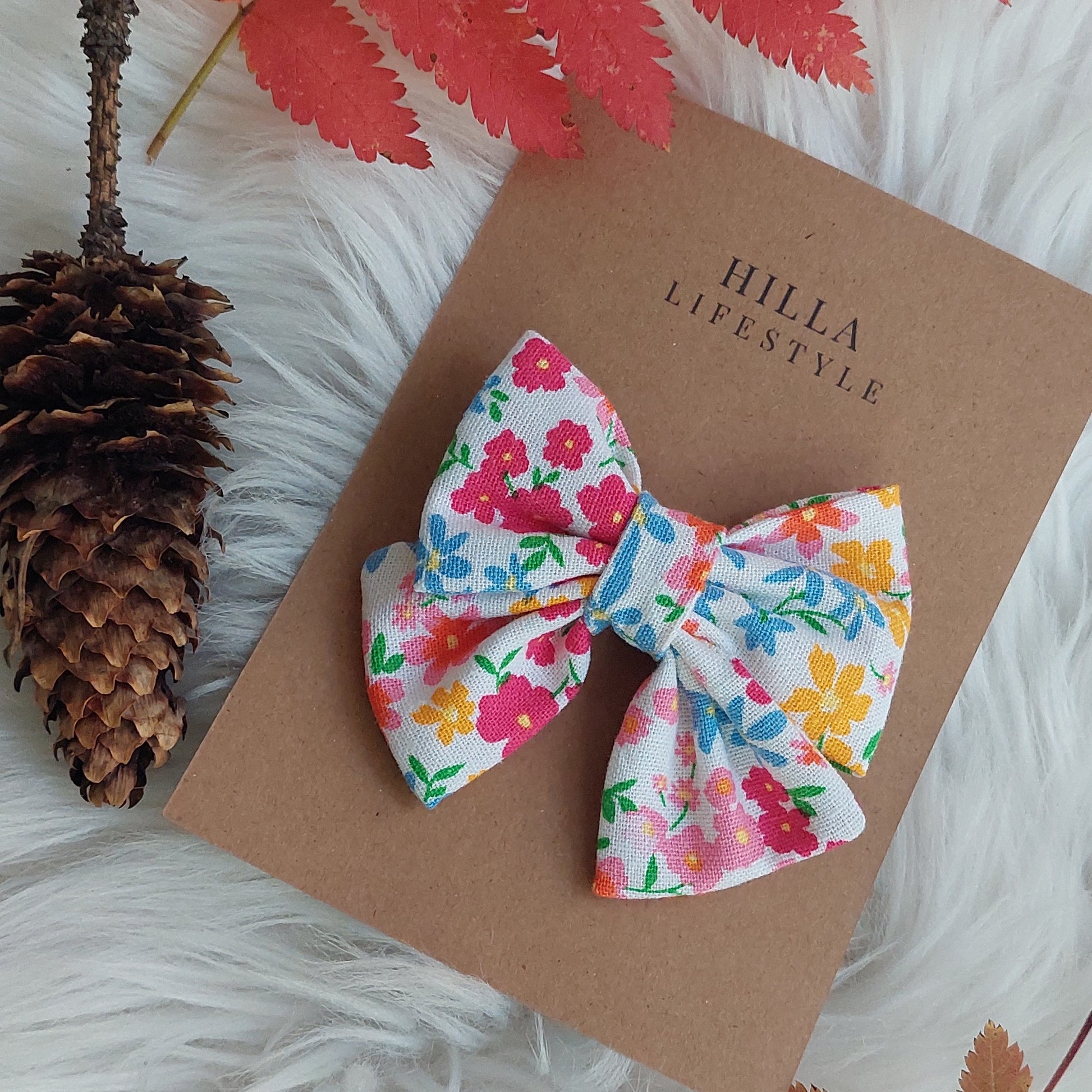 Hiusrusetti pellava - Hilla Lifestyle